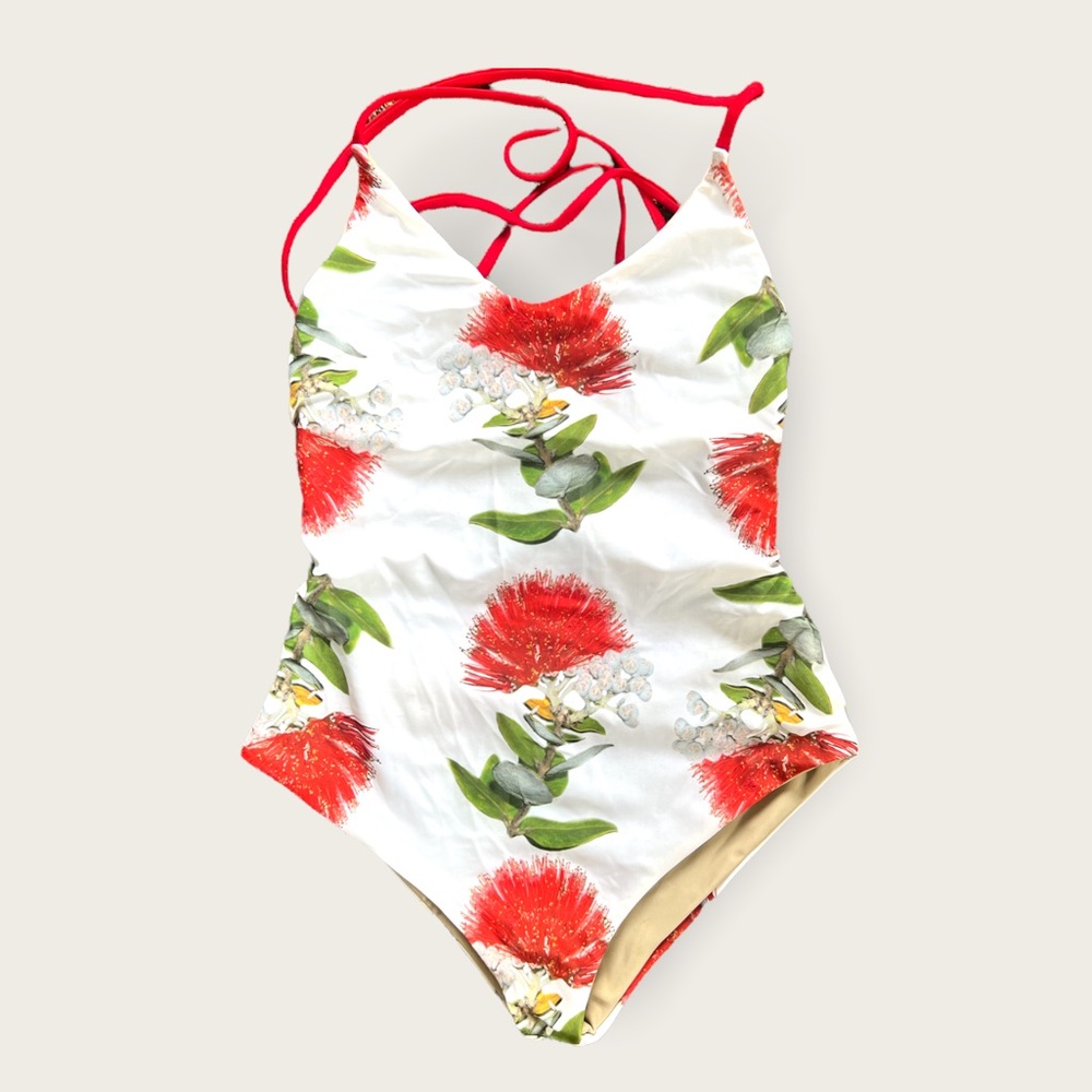 Hawaiian designer lehua swimwear